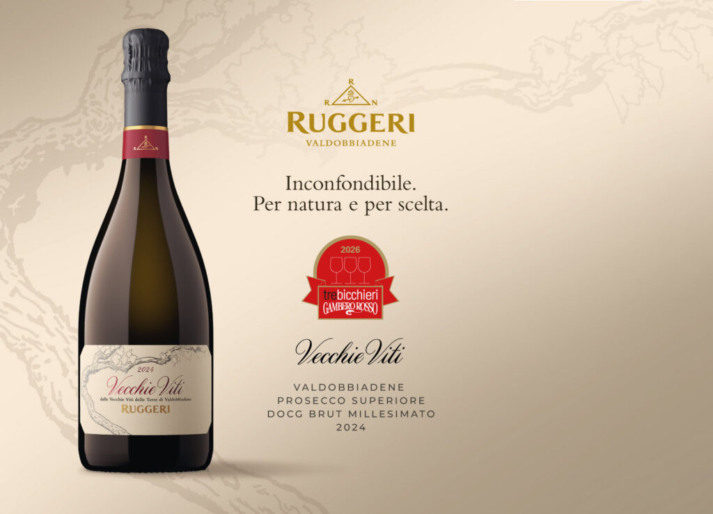 Ruggeri ha vinto il premio tre bicchieri del gambero rosso conVecchie Viti